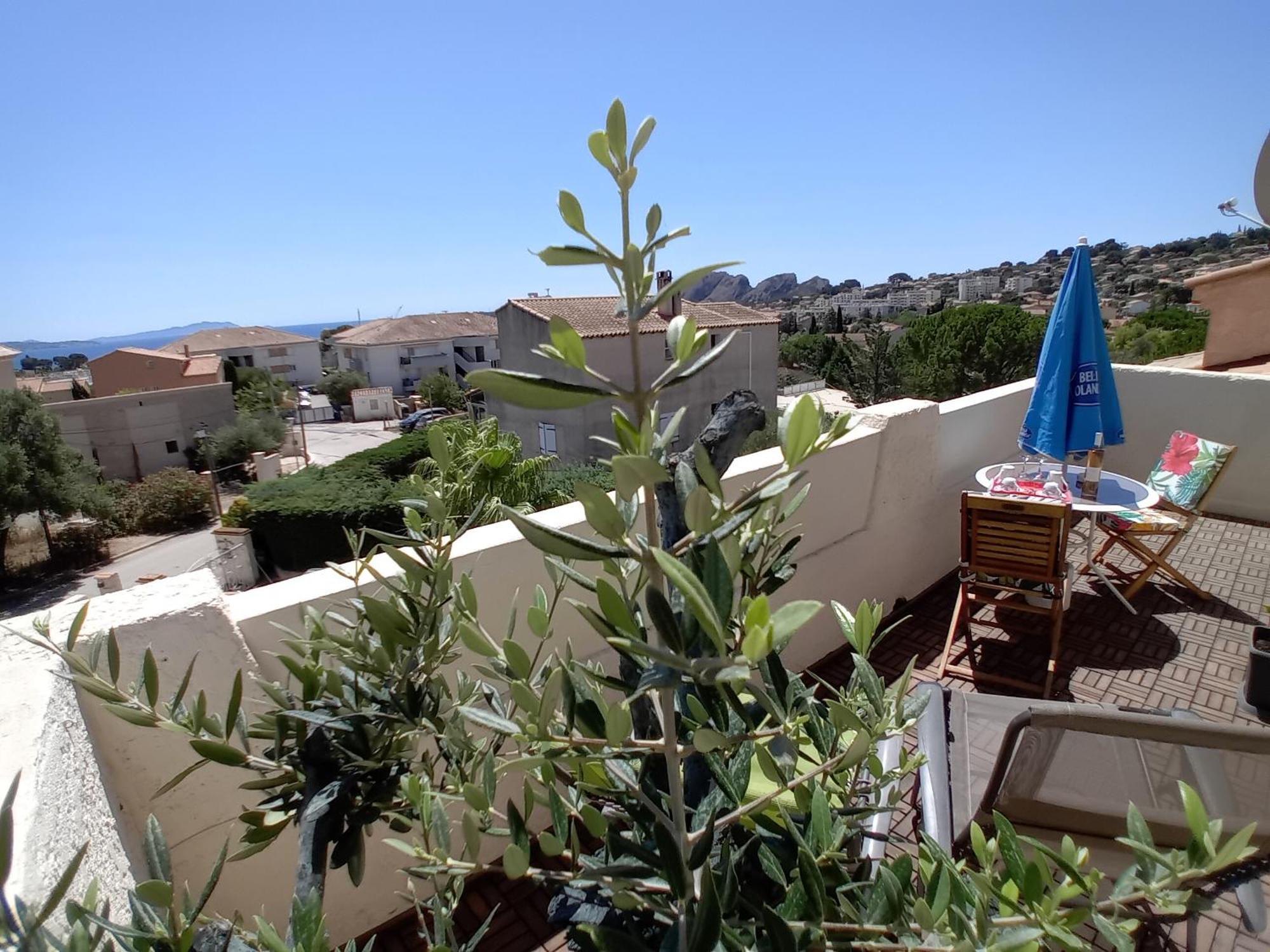 Charmante Chambre Avec Vue Mer La Ciotat Exterior photo